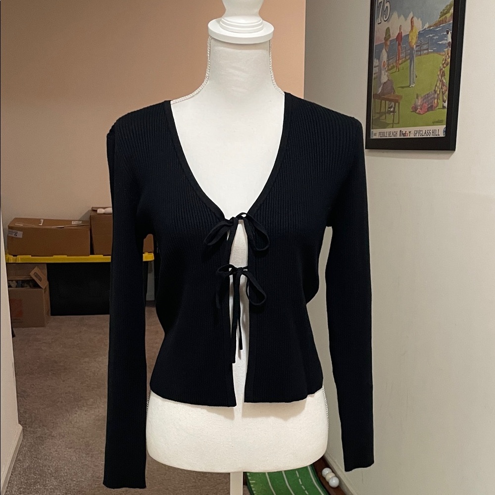 Aqua cardigan